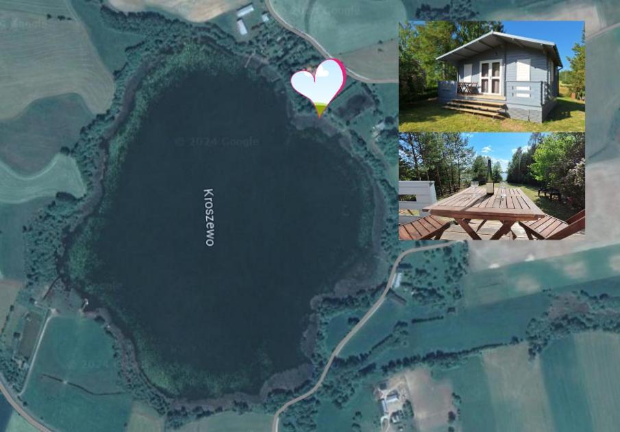 Nad Jeziorem Kroszewo Ferienhaus